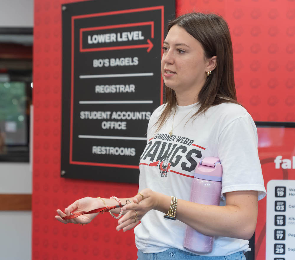 SRA Harley Buff talks about Dover Campus Center.