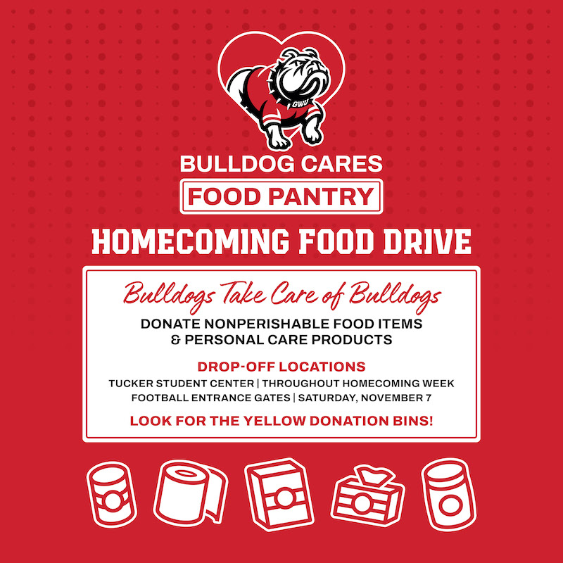 Bulldog Cares Food Pantry Homecoming Food Drive Graphics Newscenter Square[]
