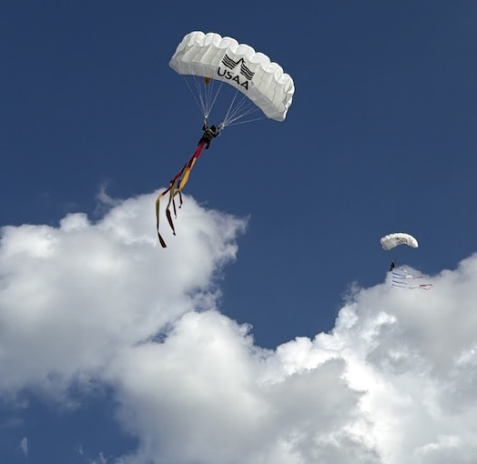 all veteran parachute team