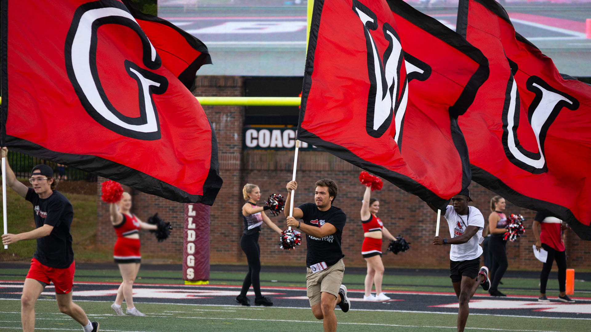 gwu flags boys football game